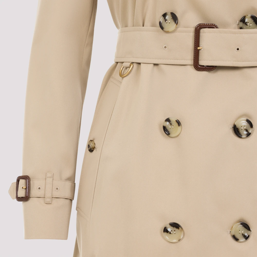 Burberry Honing Kensington Trench Coat Beige Dames