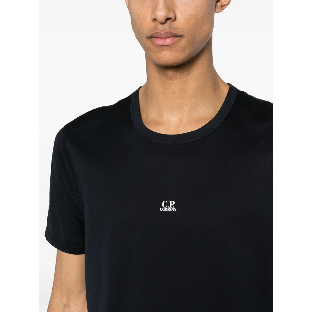 C.P. Company Zwarte T-shirts en Polos Black Heren