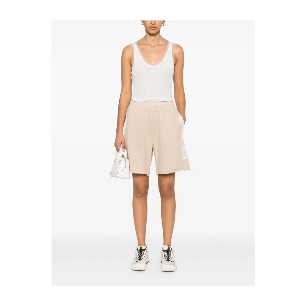 pinko Beige Bermuda Shorts voor vrouwen Beige Dames