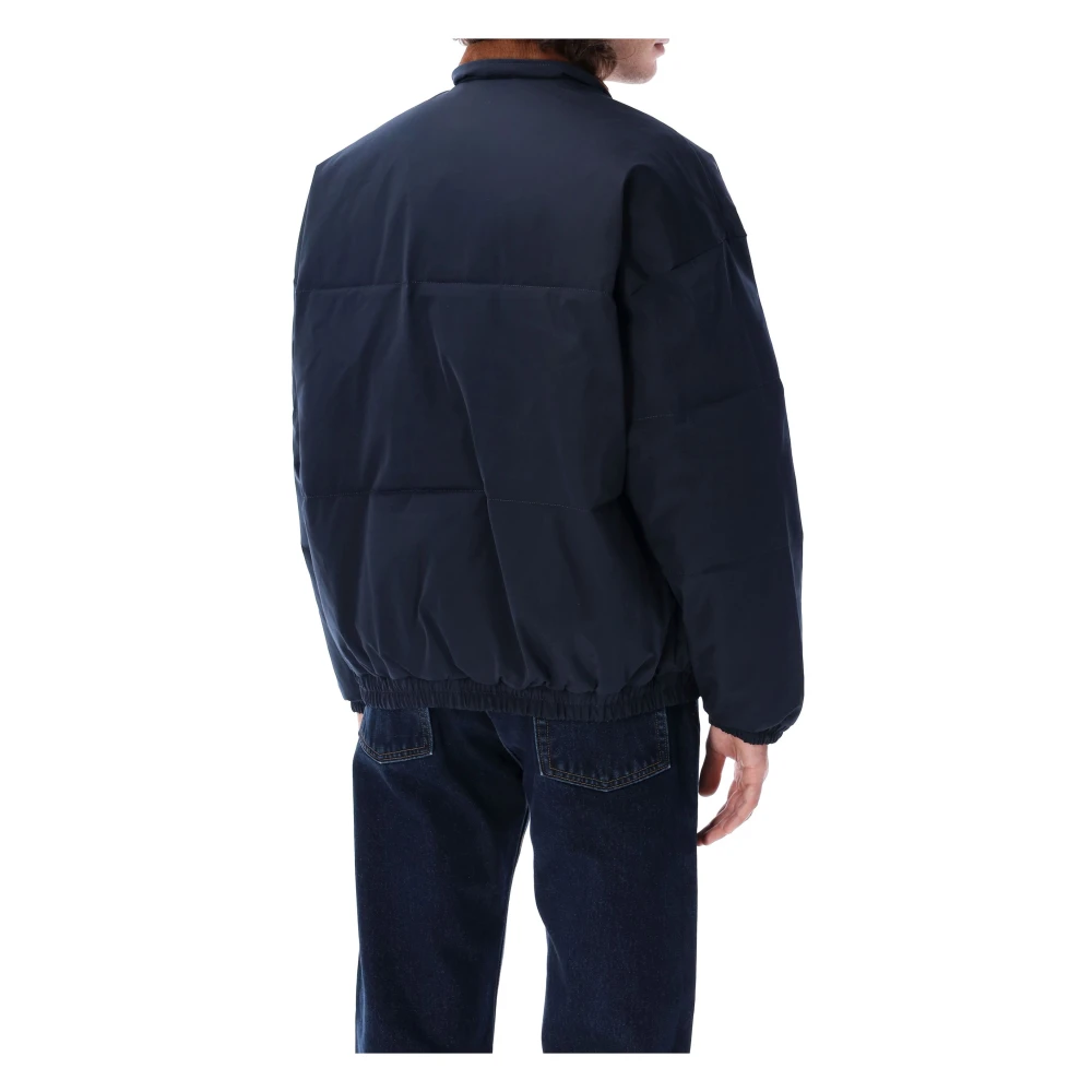 Obey Donkerblauwe Whispers Pufferjas Blue Heren