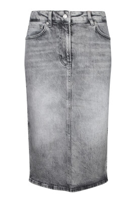 jupe-en-denim-gris-coupe-slim