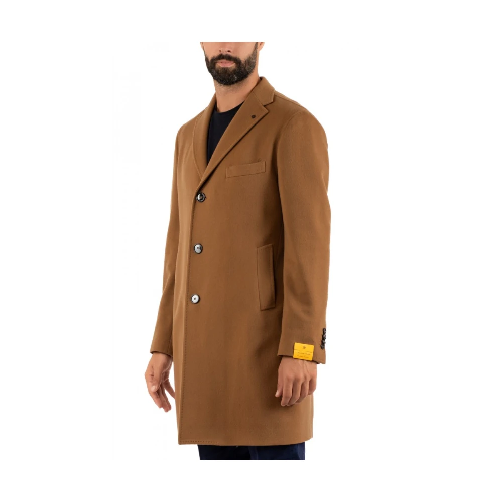 Tagliatore Herenjas Stijlvol Klassiek Ontwerp Brown Heren
