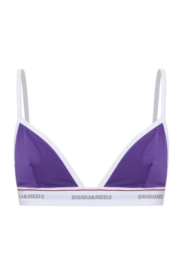 Logo Tape Triangle Bra