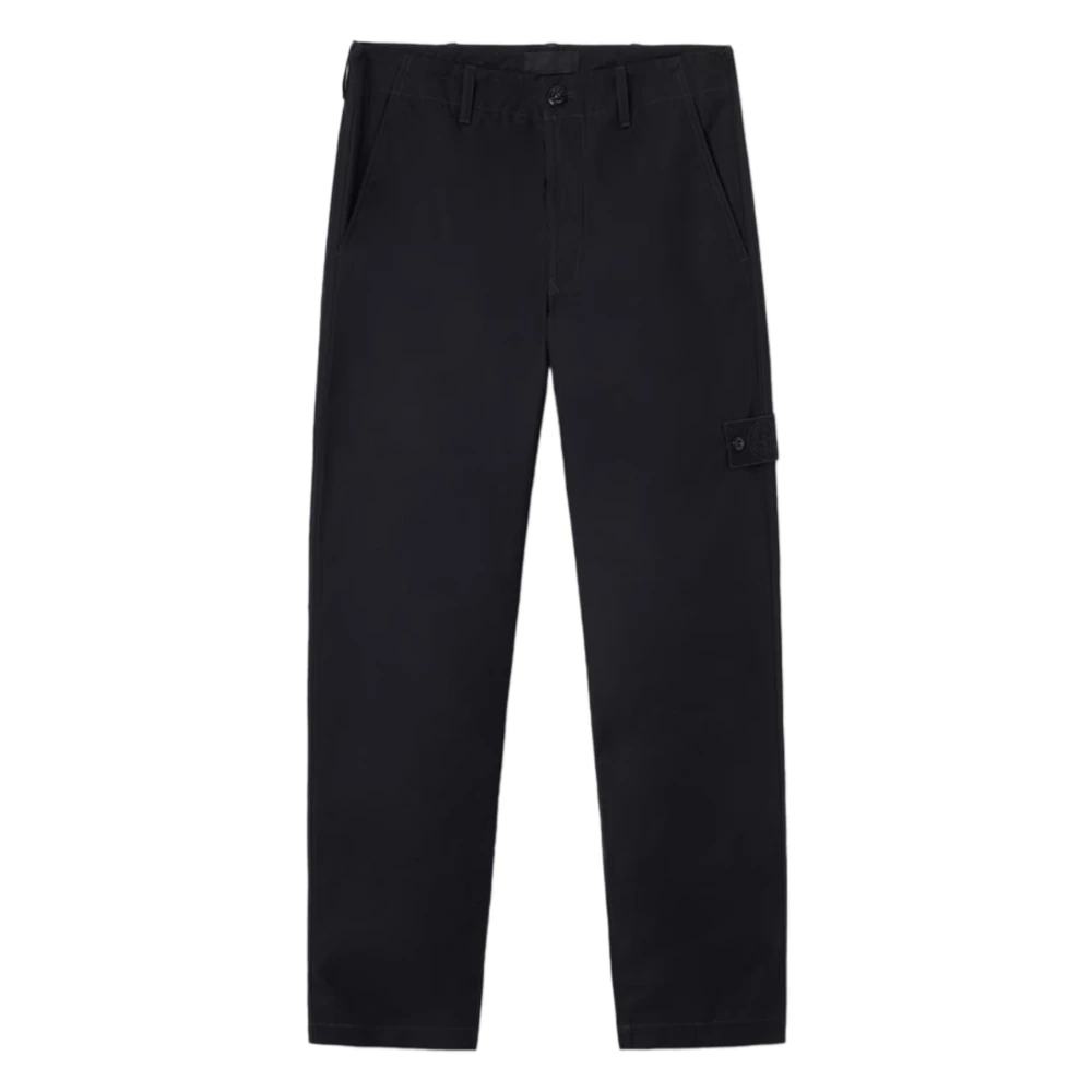 Stone Island Men's Blue Straight Trousers - Straight Trousers - W30 - Trousers
