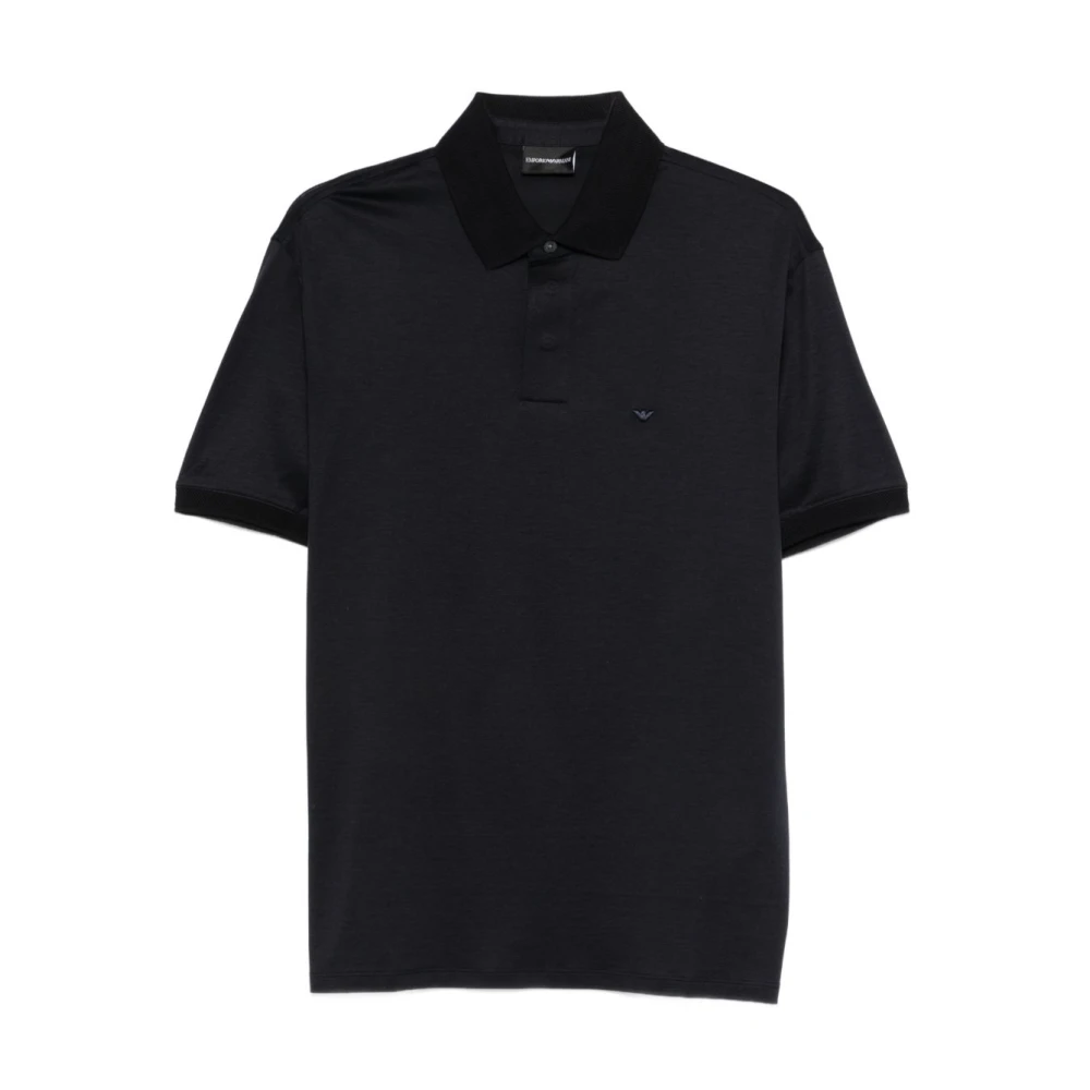 Emporio Armani Herren Schwarz Oberteile, K, Sgröße: