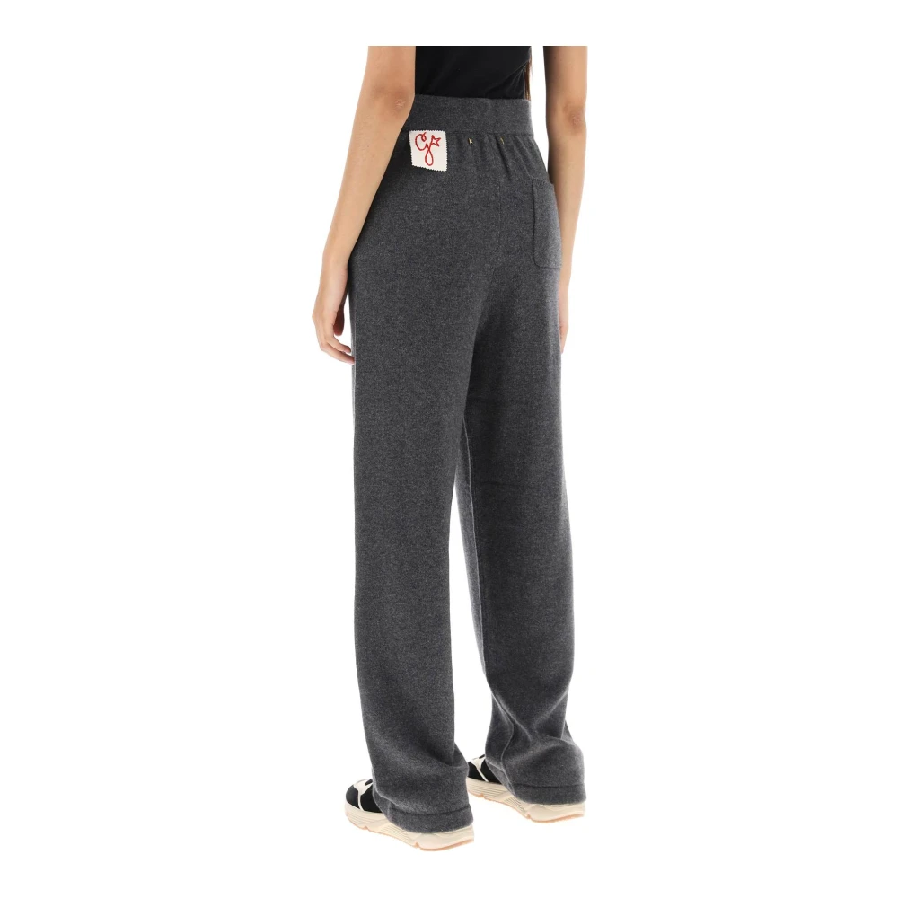 Golden Goose Straight Trousers Gray Dames