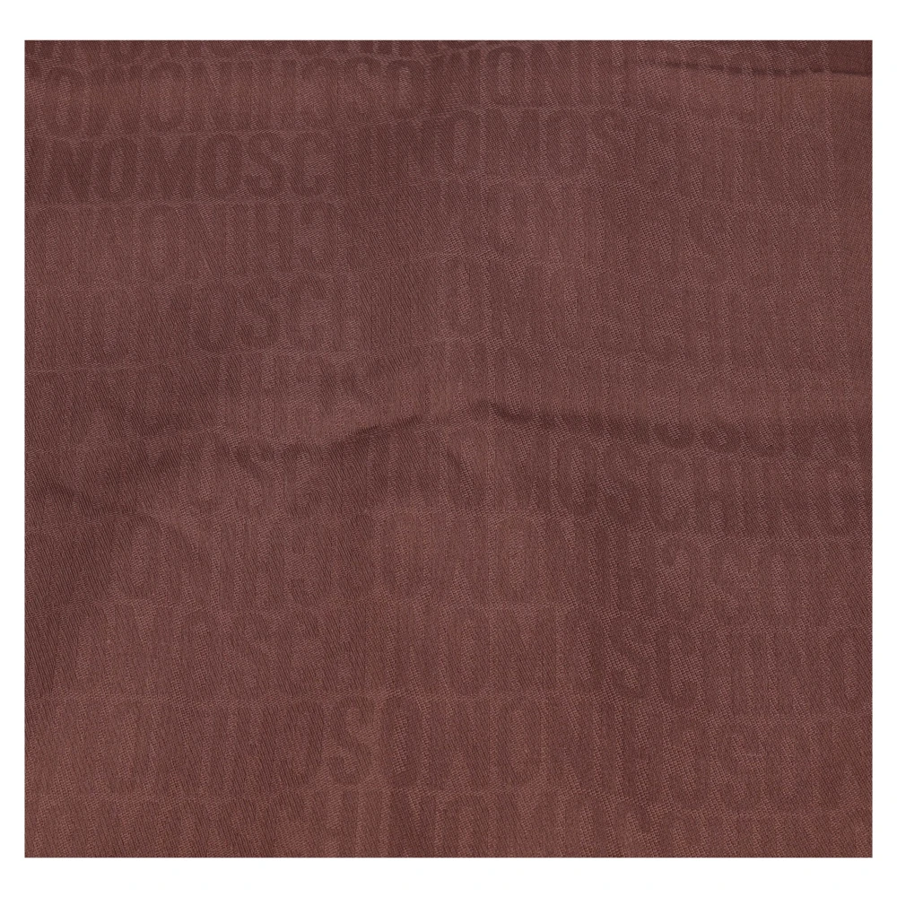 Moschino Sjaals Bruin Brown Dames