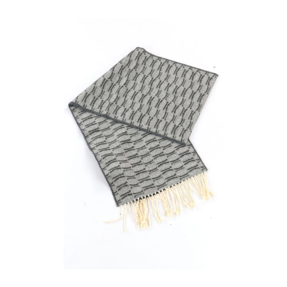 Alviero Martini 1a Classe Modieuze Allover Sjaal Gray Dames