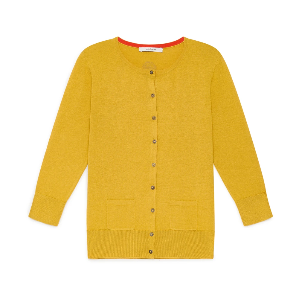 Knitwear > Cardigans - - Maliparmi - Modalova