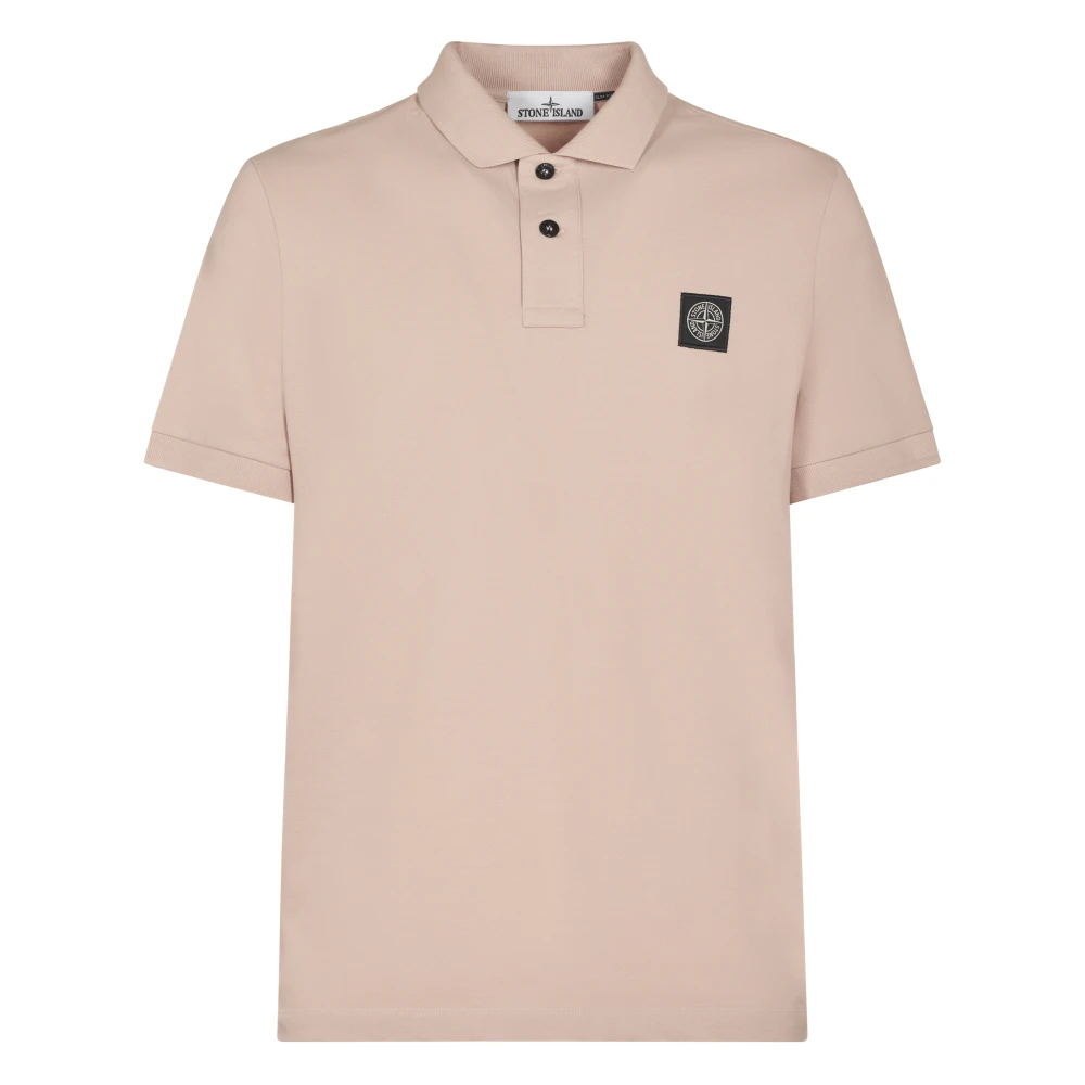 Stone Island Roze T-shirts en Polos Pink Heren