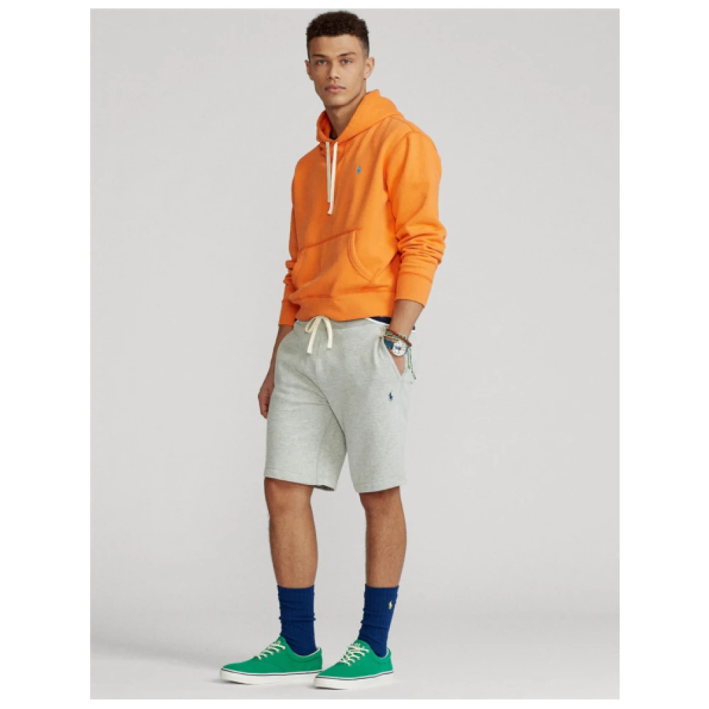 Polo Ralph Lauren Heather Jogging Shorts met Verstelbare Tailleband Gray Heren