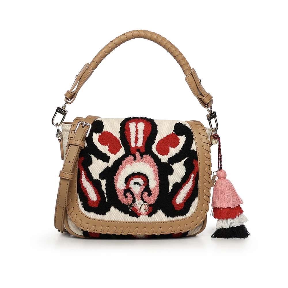 V73 Women's Multicolor Handbags, One Size, Marilena Shoulder Bag