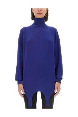 Turtleneck Garter Sweater
