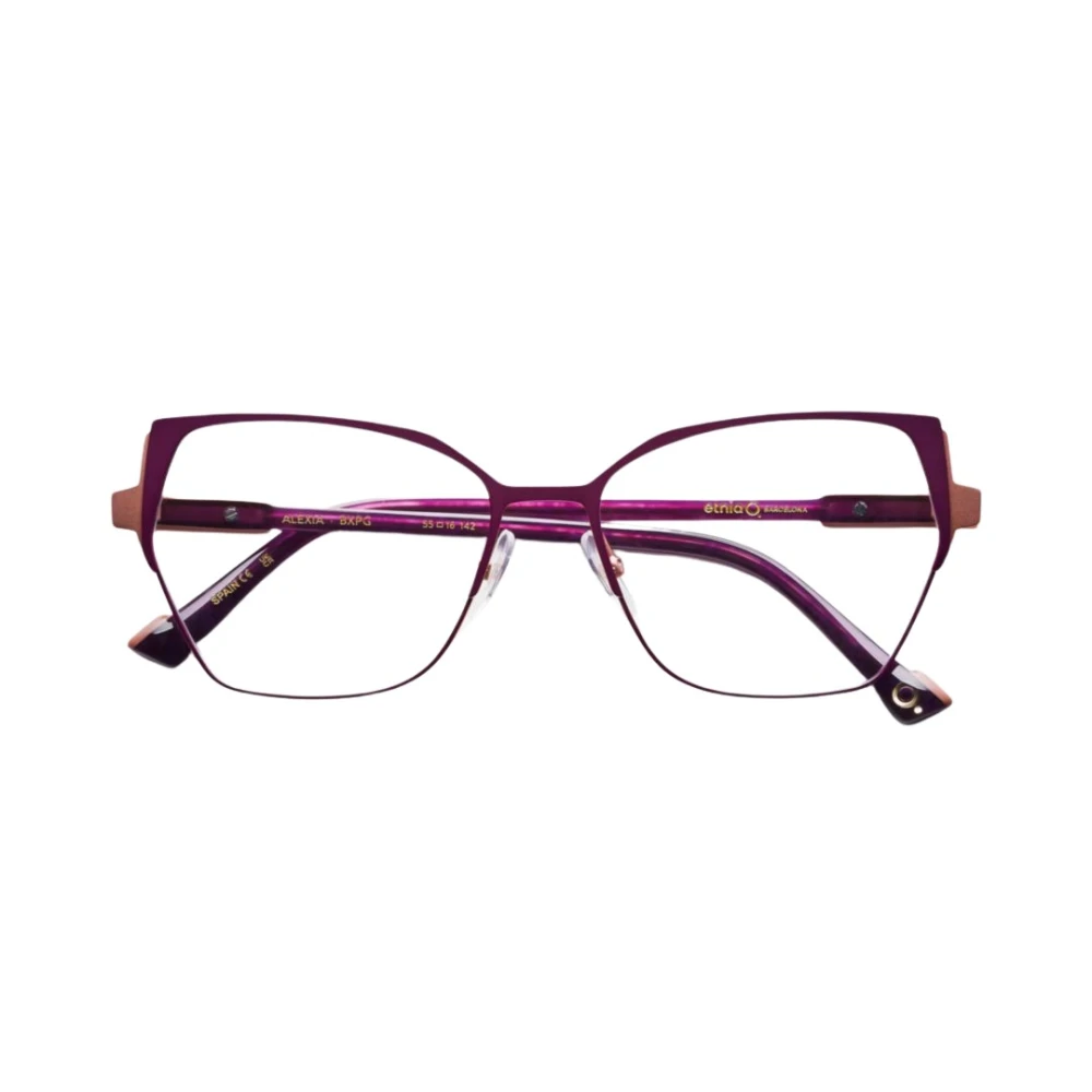 Etnia Barcelona Unisex Purple Glasses, 55 Mm, Modern Eyeglasses For Women
