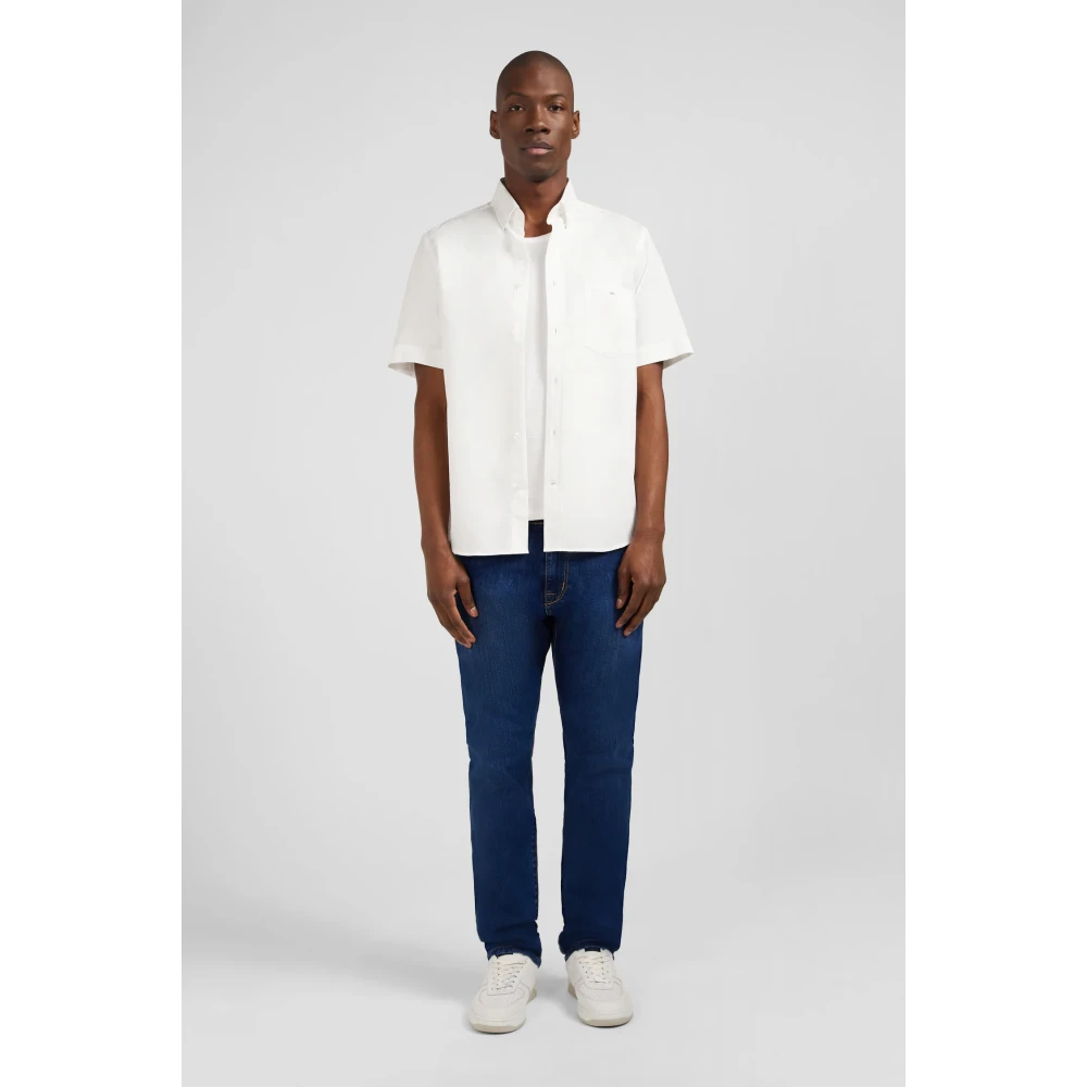 Eden Park Chemise Sport White Heren