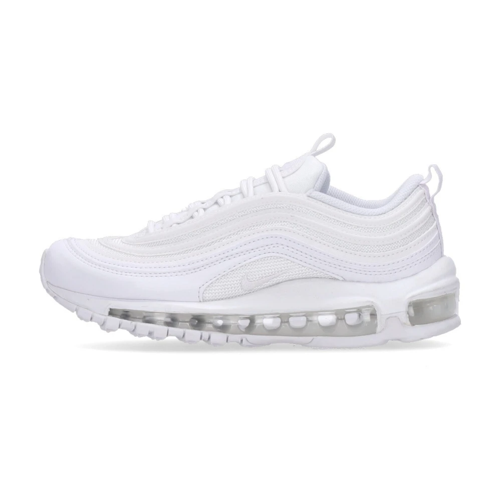 Nike White Running Shoes, Male, 2 1/2 Uk, Air Max 97 Low Trainers