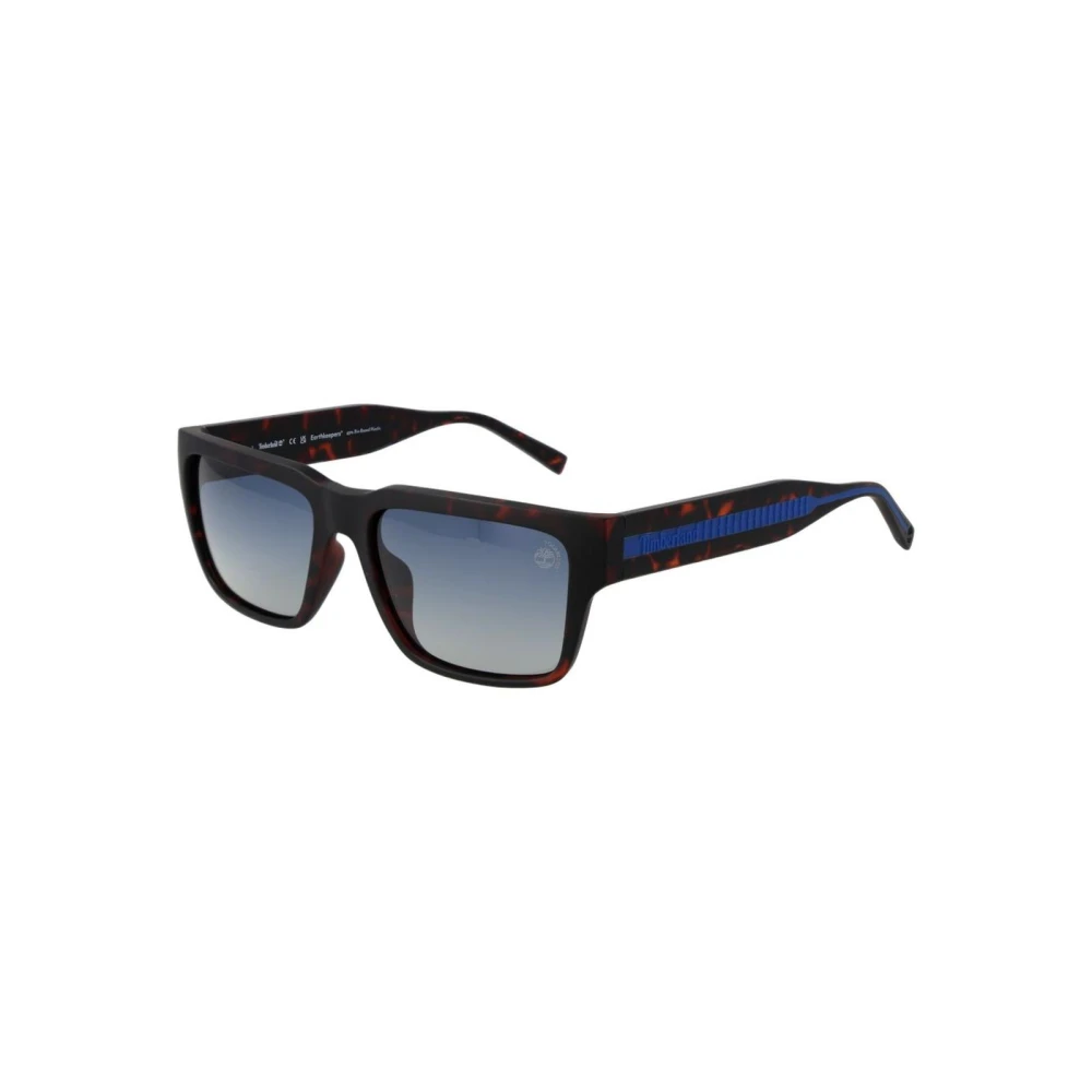 Timberland Men's Brown Sunglasses, One Size, Polarized Rectangle Sunglasses With Case