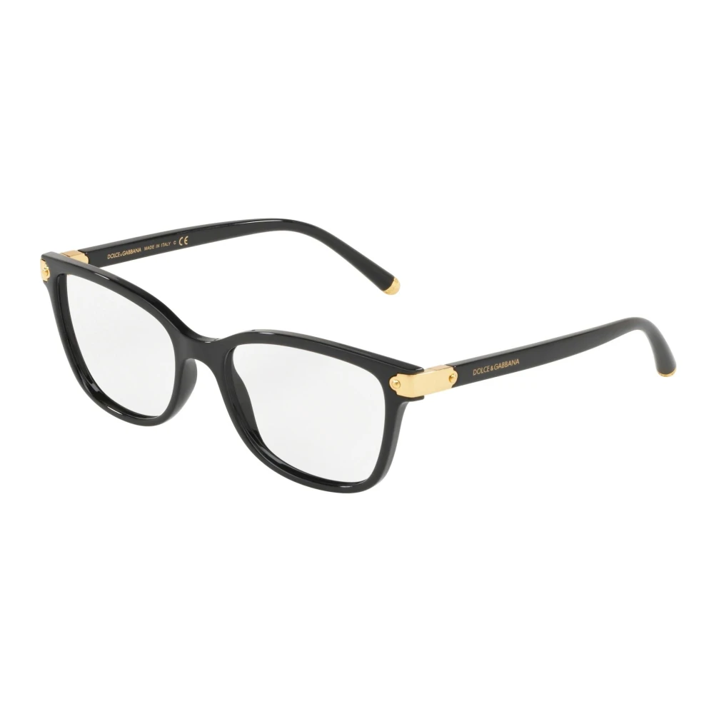 Dolce & Gabbana Zwarte Brillenmonturen Welcome DG 5036 Black Unisex