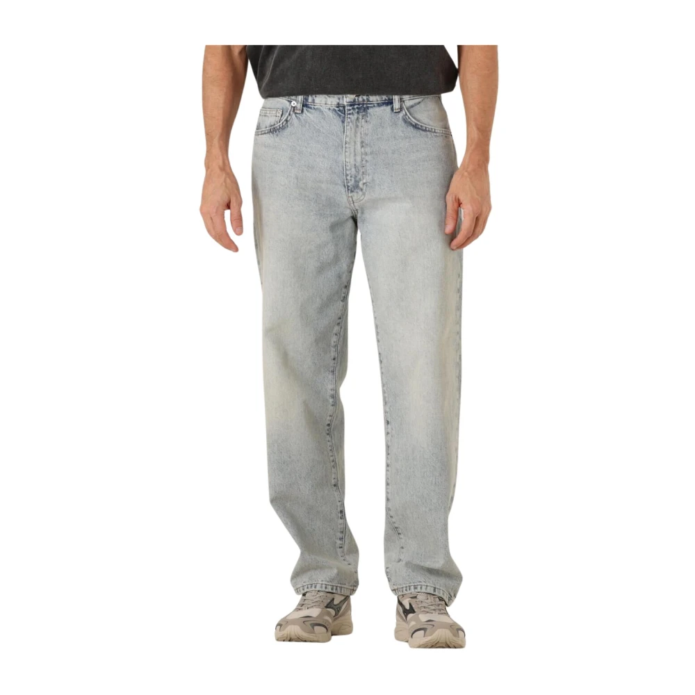 Woodbird Dawn Straight Leg Jeans voor Heren Blue Heren