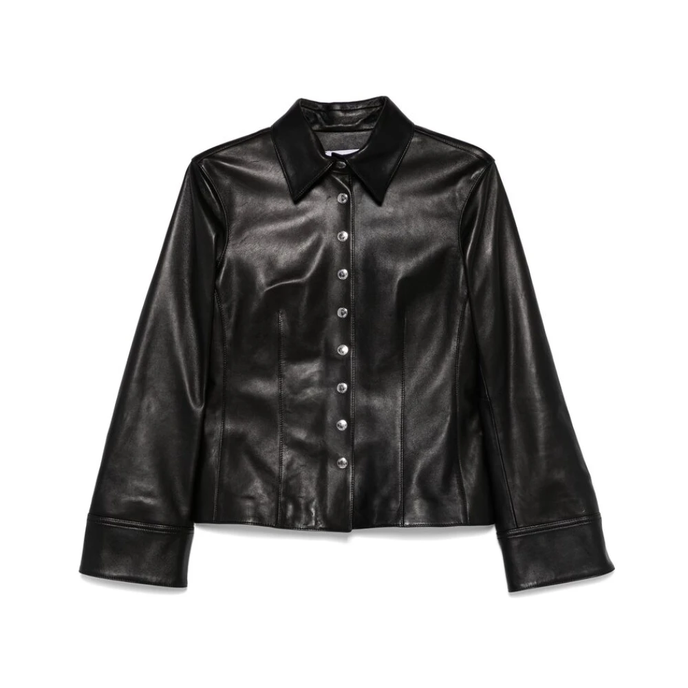 Alexander mcqueen Zwarte Drukknop Shirt Good On You Black Dames