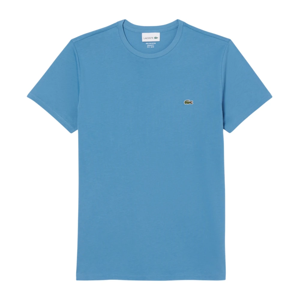 Lacoste Men's Blue Pima Cotton T-Shirt