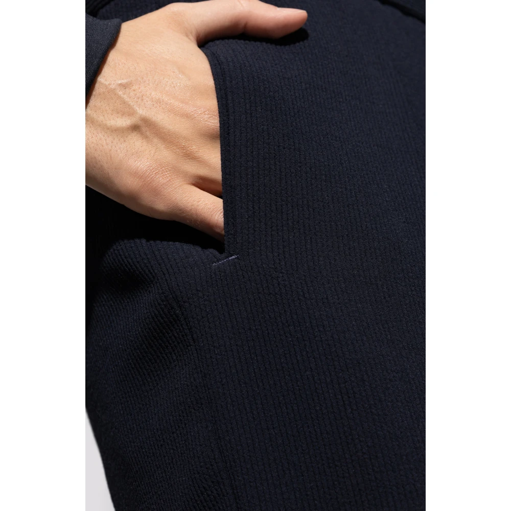 Giorgio Armani Geplooide broek Blue Heren