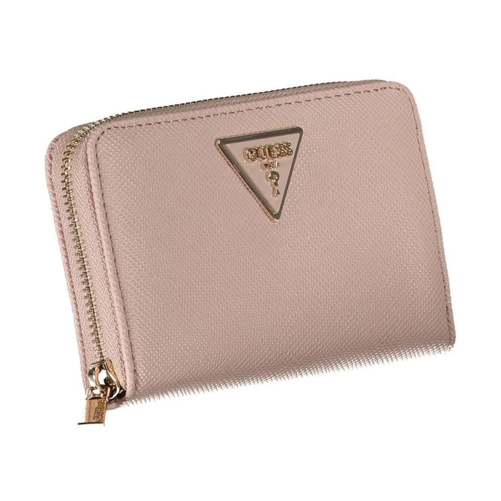 Guess Roze Laurel Portemonnee met Meerdere Compartimenten Pink Dames