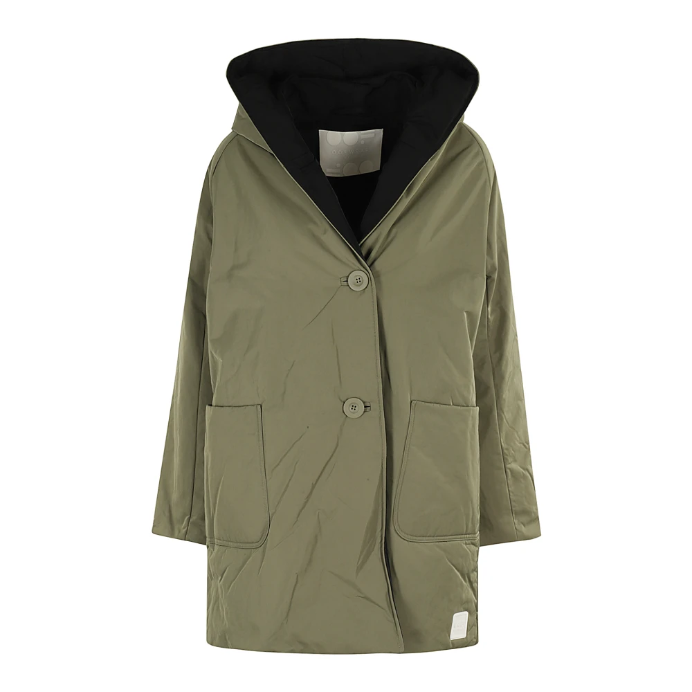 OOF Wear Omkeerbare Jas Green Dames