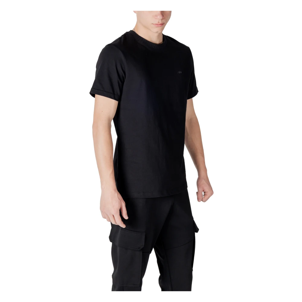 Antony Morato Zwarte Katoenen T-shirt met korte mouwen Black Heren