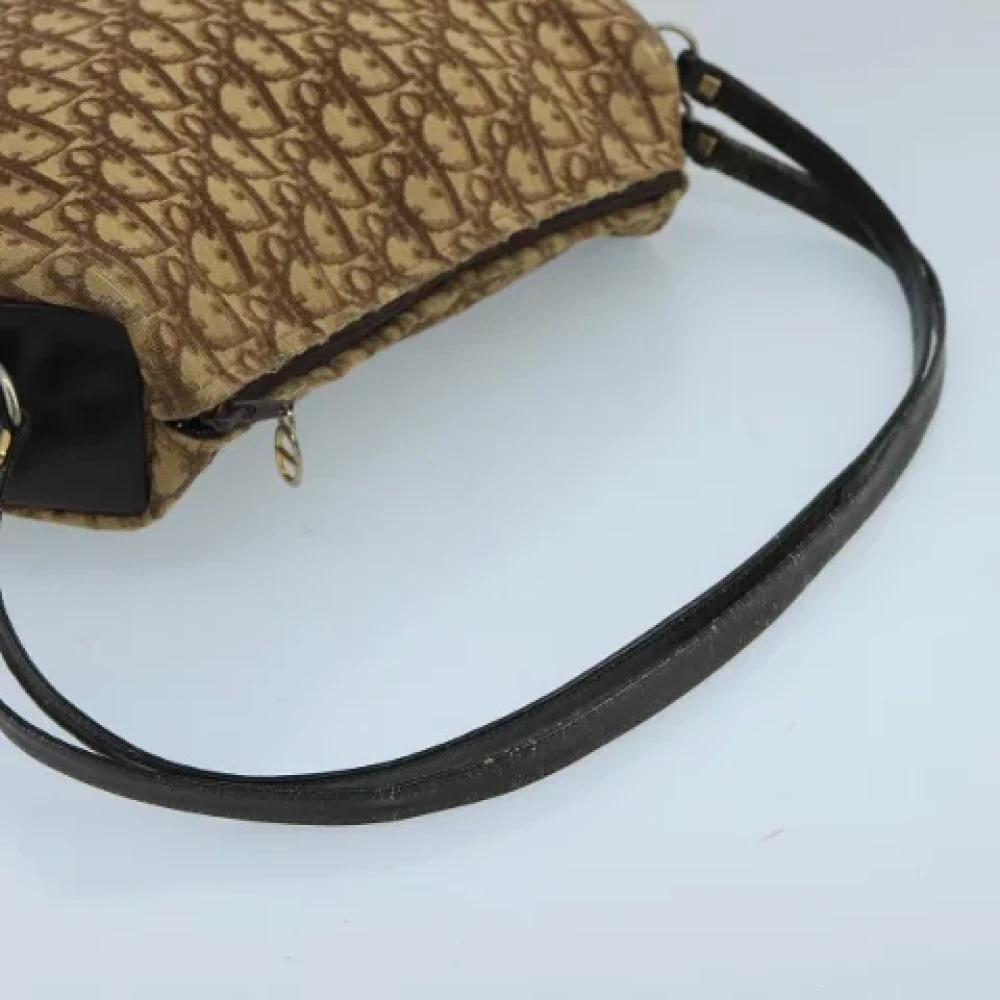 Dior Vintage Pre-owned Canvas dior-bags Brown Dames