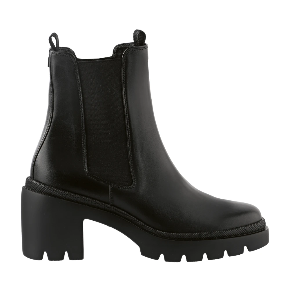 Högl Women's Black Heeled Boots, 9 Uk, Soft Leather Ankle Boot