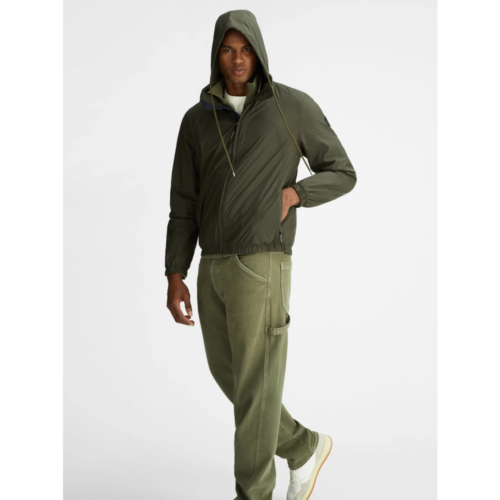 GAS Urban Nylon Jas Four Leafclover Green Heren