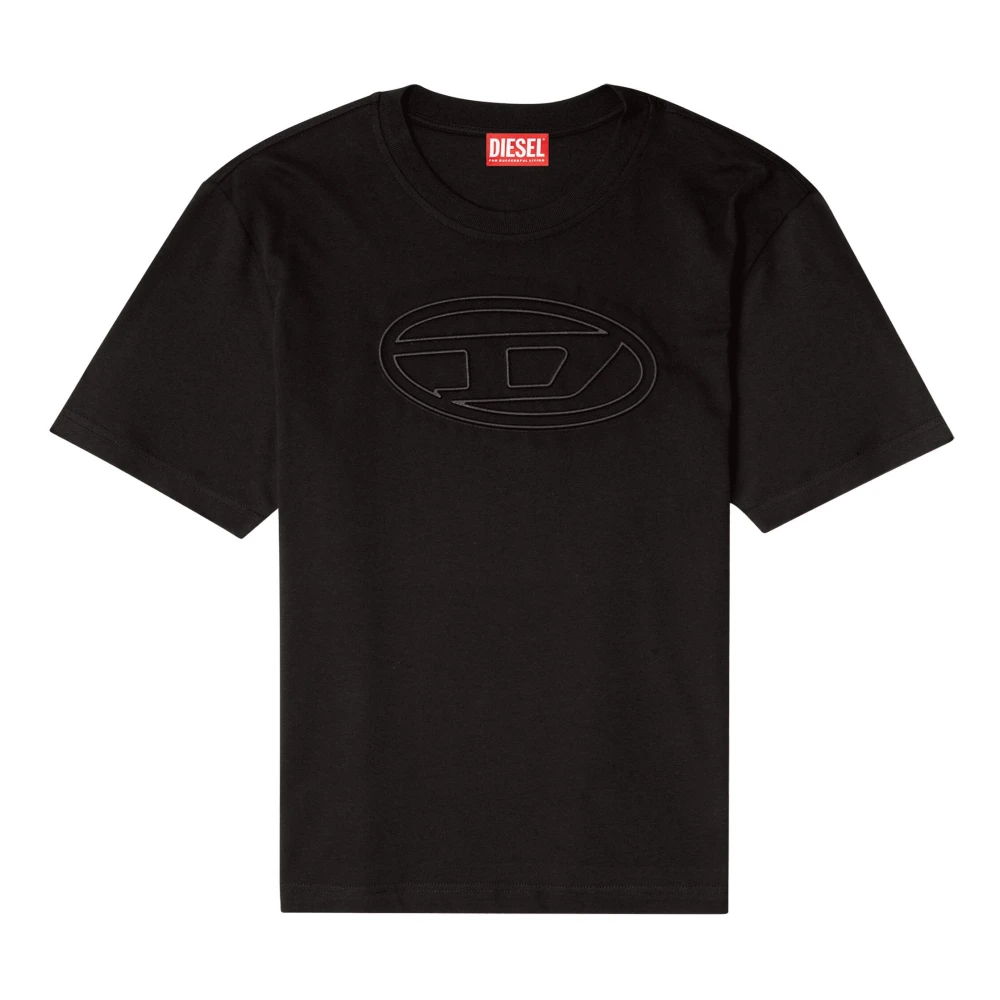 Diesel - Tops > T-Shirts - Black - Diesel - Modalova