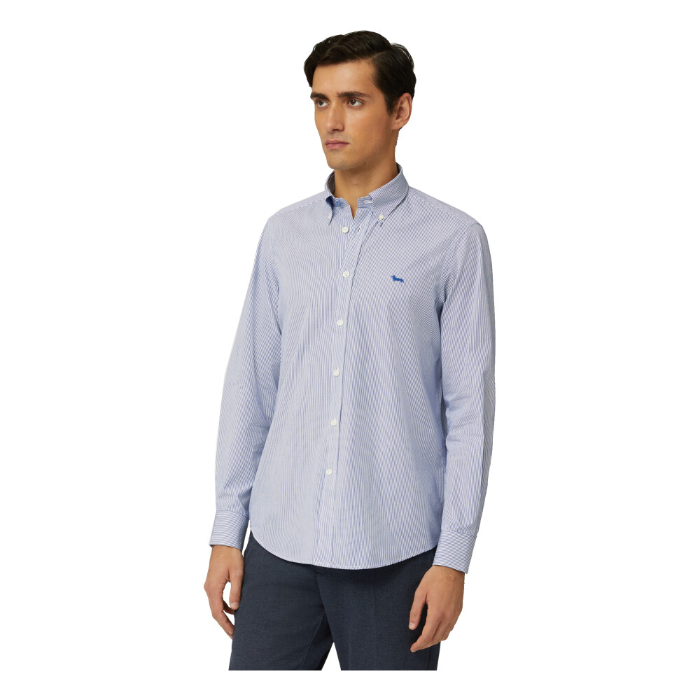 Camicia a righe verticali on sale uomo