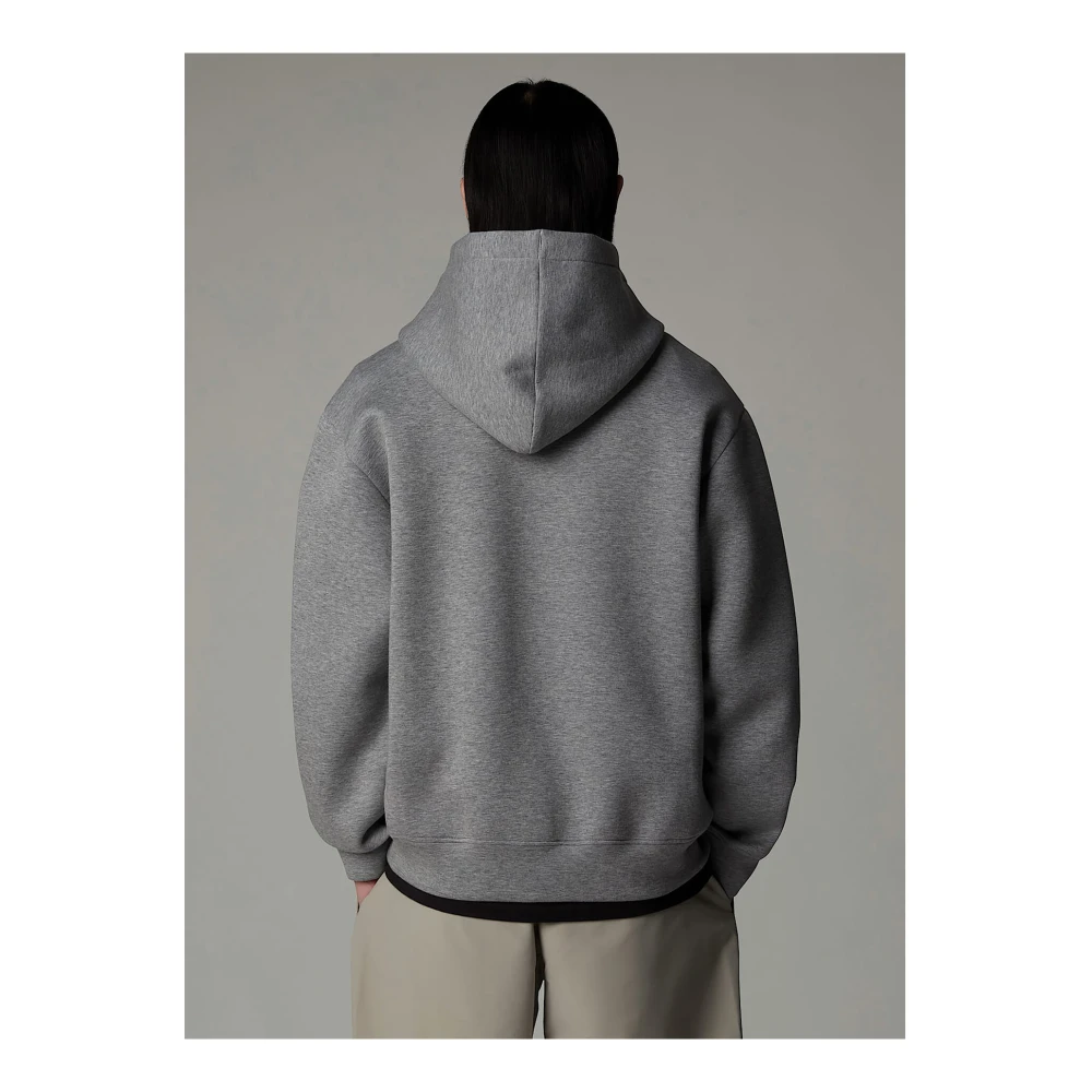 The North Face Hoodie Aantrekken Gray Heren