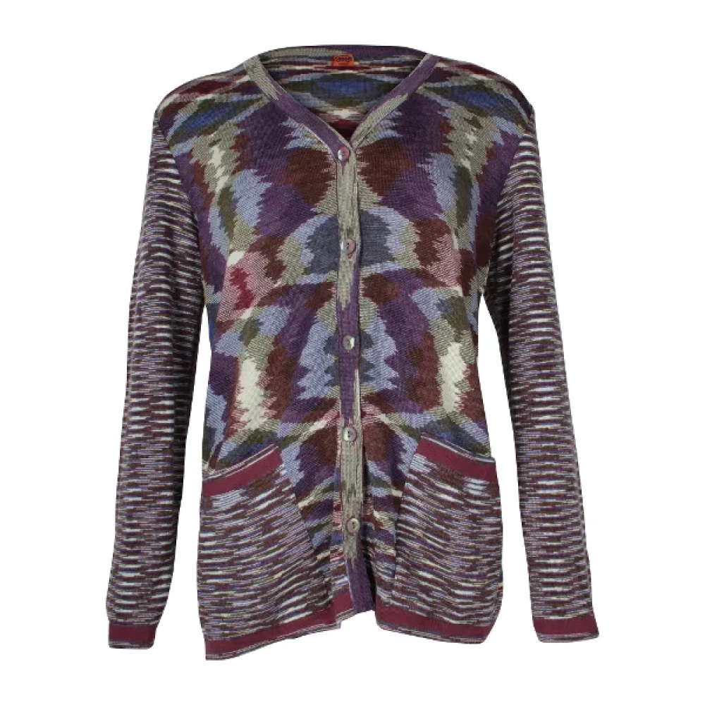 Missoni Pre-owned Wool outerwear Multicolor Dames
