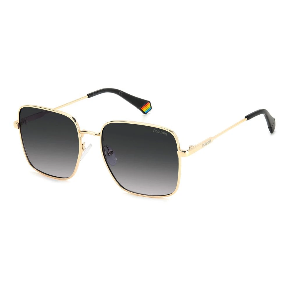 Polaroid Women's Golden Metal Sunglasses