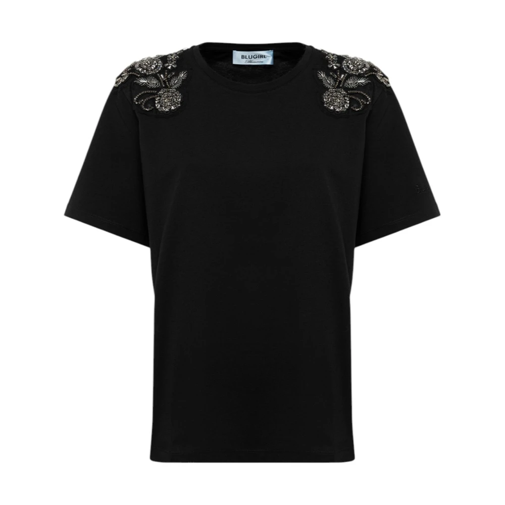 Blugirl - Tops > T-Shirts - Black - Blugirl - Modalova