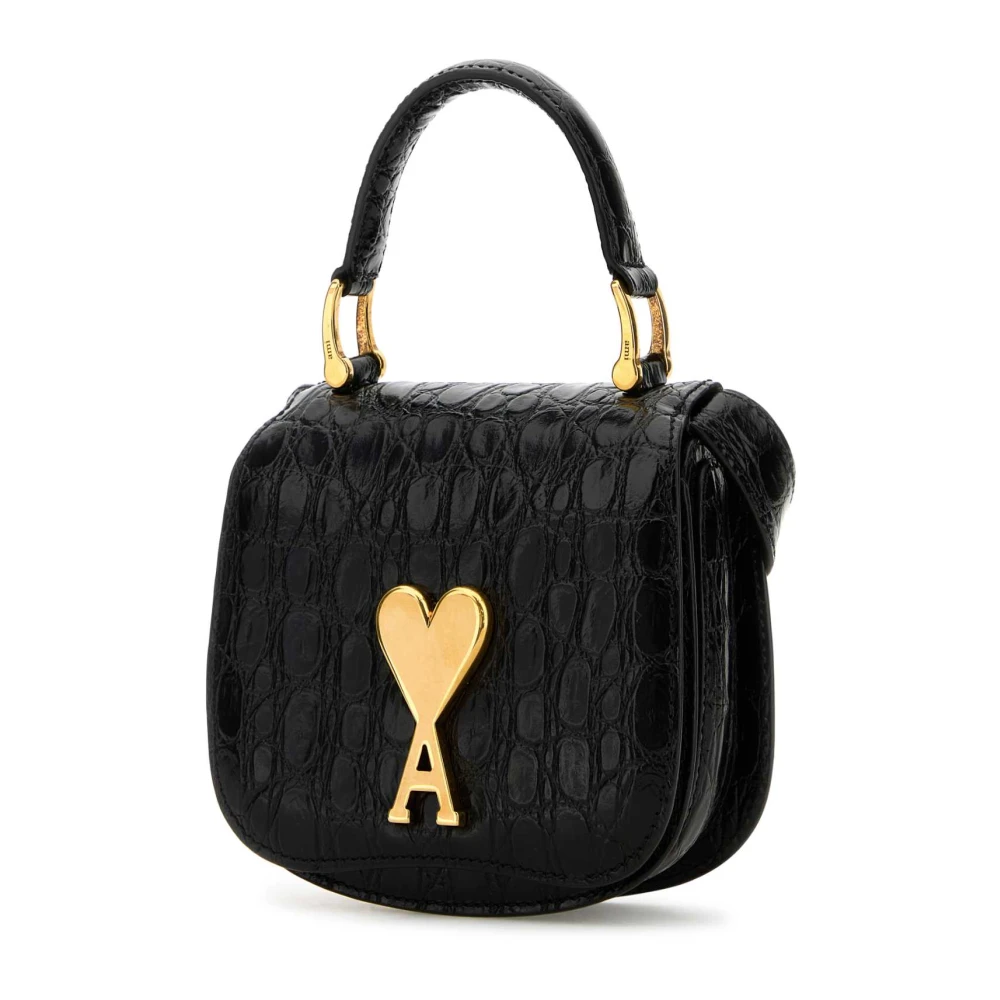 Ami Paris Stijlvolle Crossbody Tas Black Dames