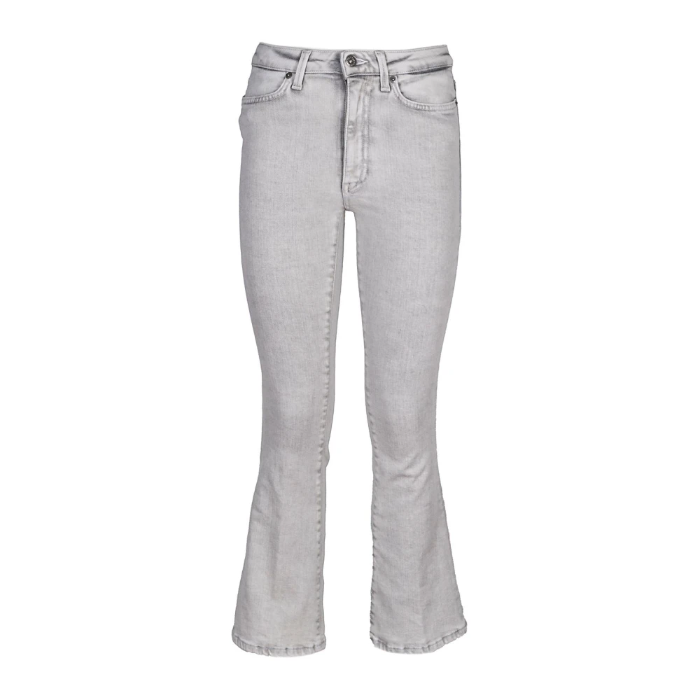 Dondup Boot-cut Jeans Gray Dames