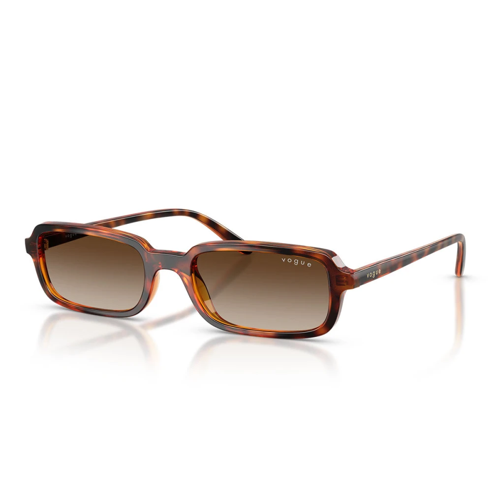 Vogue Eyewear Brown Vo5666s W65613 Woman Sunglasses Nylon Pillow Normal Nuanced - Image 3