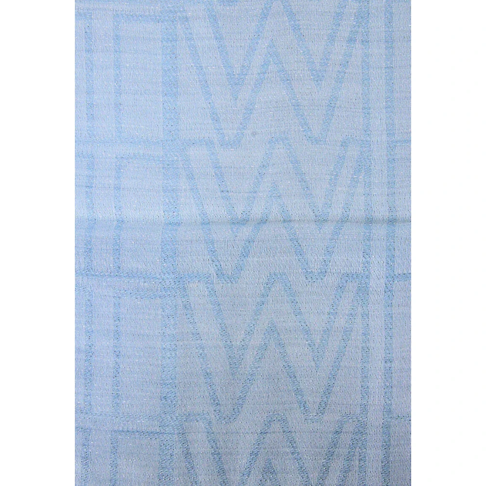 Twinset Blauwe Sjaalset met Logoprint Blue Dames
