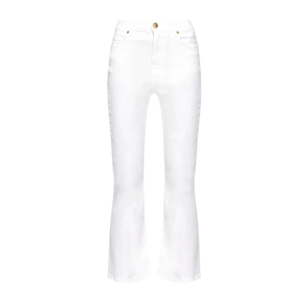 Pinko Skinny Jeans White Dames