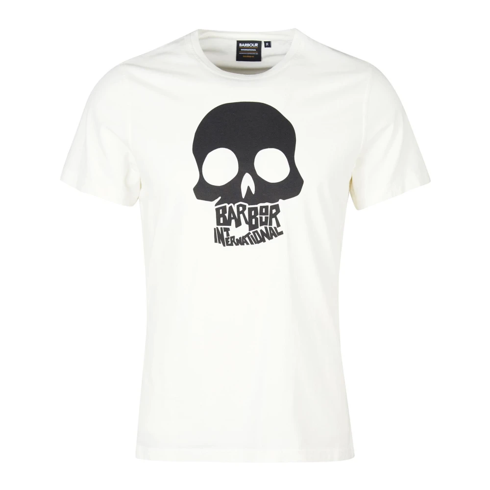 Barbour Grafische Print T-Shirt White Heren