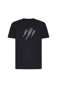 Czarna koszulka TRI-RAINBOLT