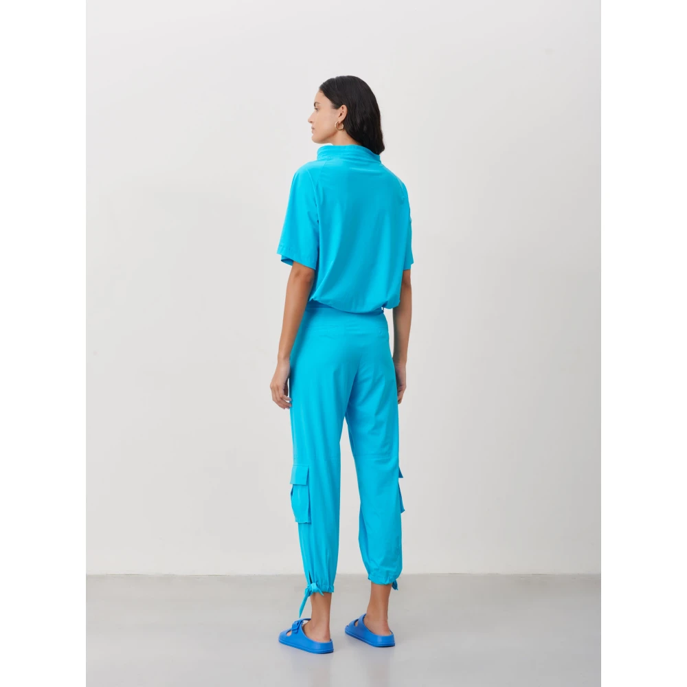 Jane Lushka Cargo Pants Trend | Lichtblauw Blue Dames