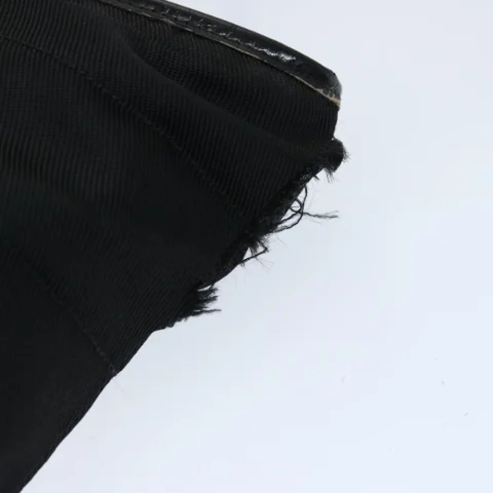 Gucci Vintage Pre-owned Nylon handbags Black Dames