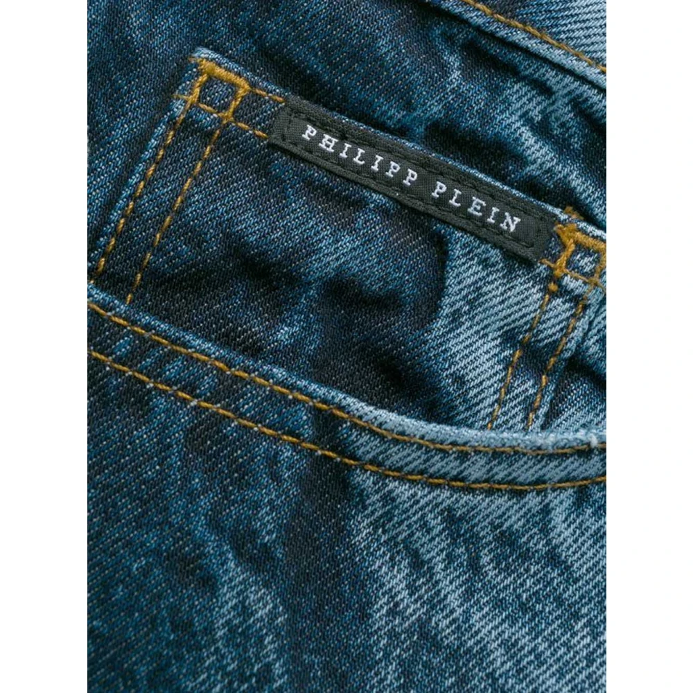 Philipp Plein Straight Jeans Blue Dames