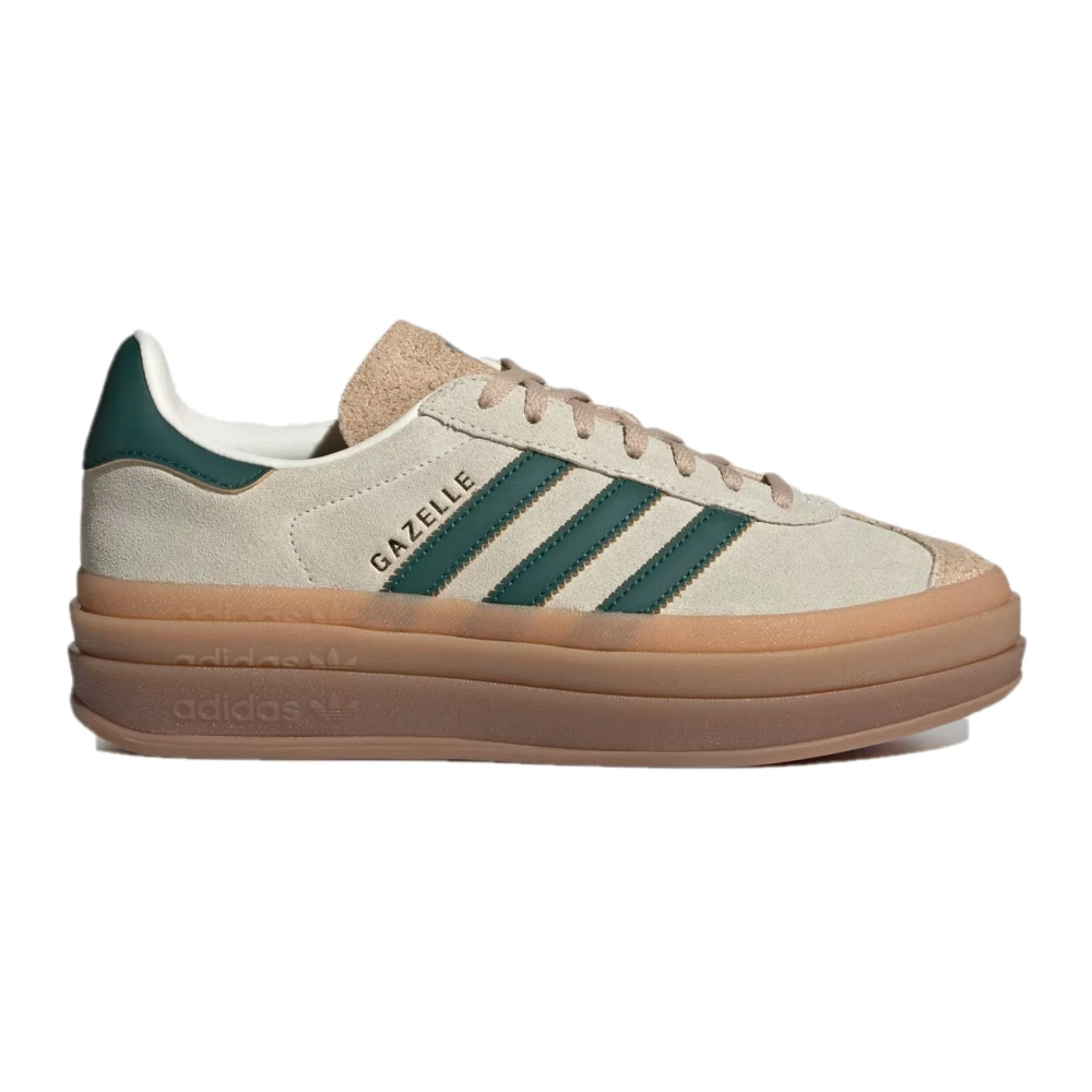 Gazelle Bold Cream Green Beige Sneakers