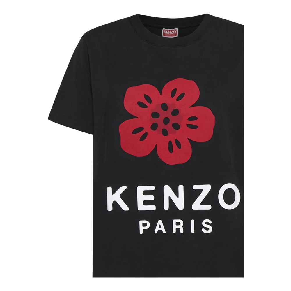 Kenzo Zwarte T-shirts en Polos Black Dames